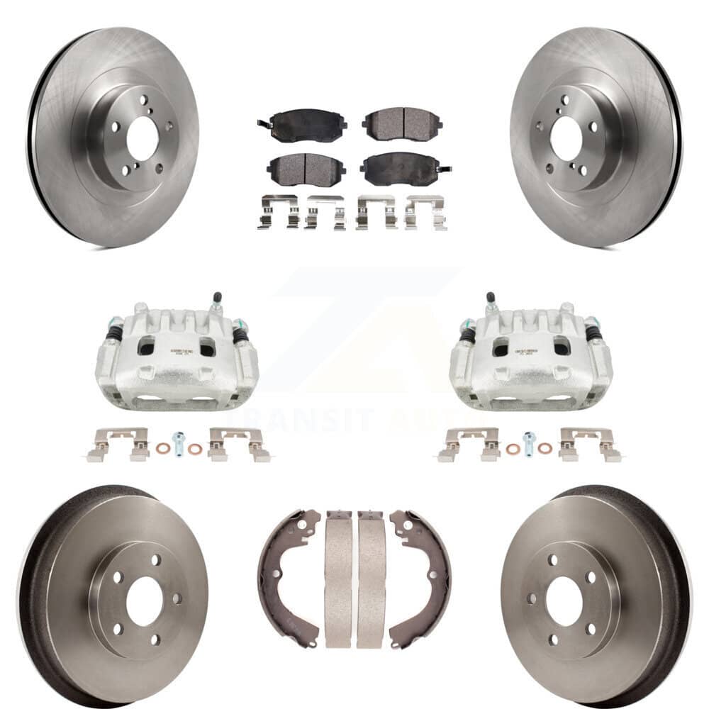 Transit Auto - KC8-100803P - Front and Rear Disc Brake Kits
