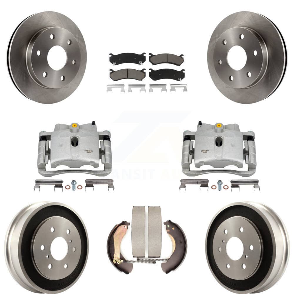 Transit Auto - KC8-100804C - Front and Rear Disc Brake Kits