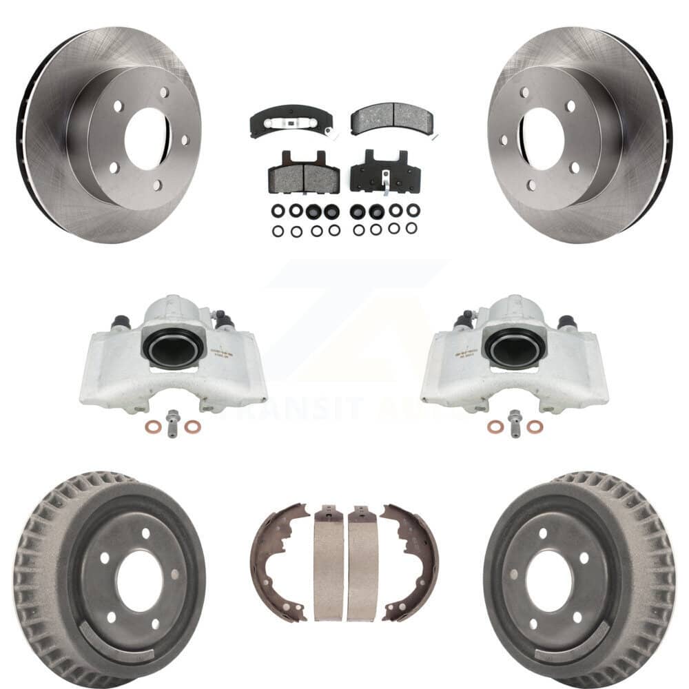 Transit Auto - KC8-100804S - Front and Rear Disc Brake Kits