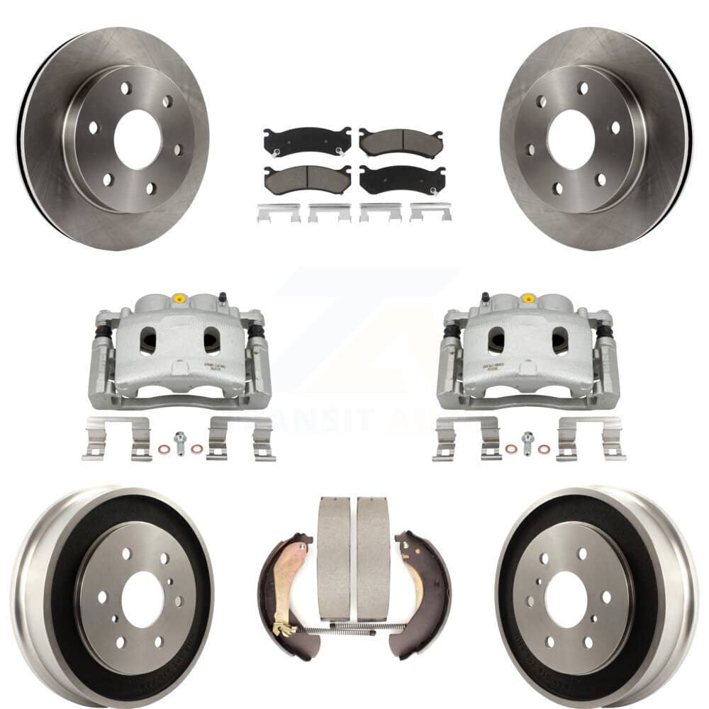 Transit Auto - KC8-100805C - Front and Rear Disc Brake Kits