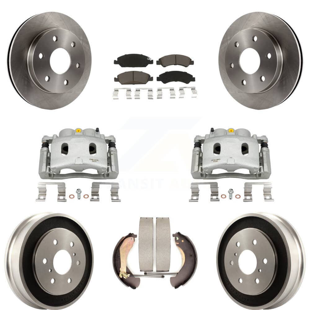 Transit Auto - KC8-100806C - Front and Rear Disc Brake Kits