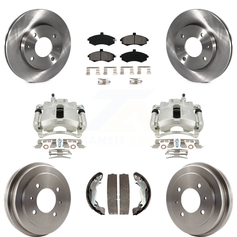 Transit Auto - KC8-100807S - Front and Rear Disc Brake Kits