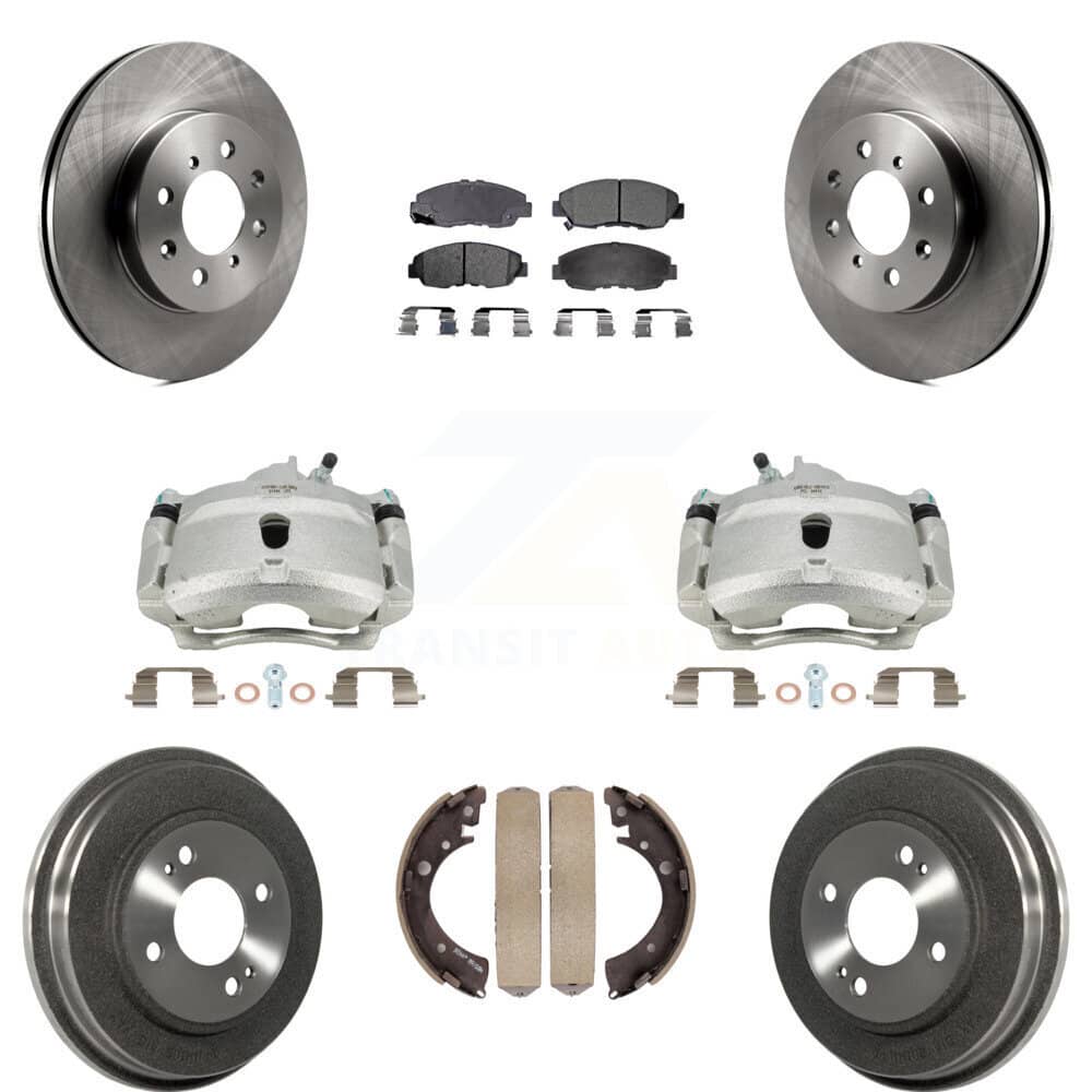 Transit Auto - KC8-100809P - Front and Rear Disc Brake Kits