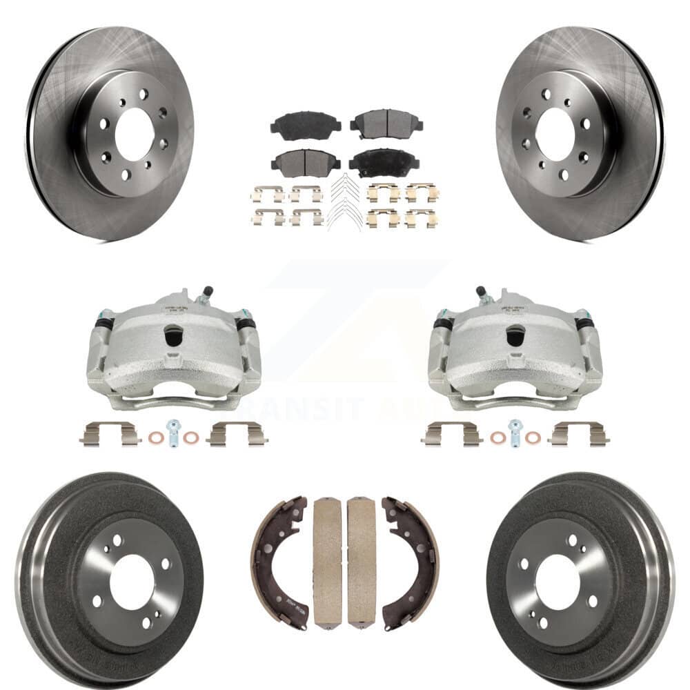 Transit Auto - KC8-100810P - Front and Rear Disc Brake Kits