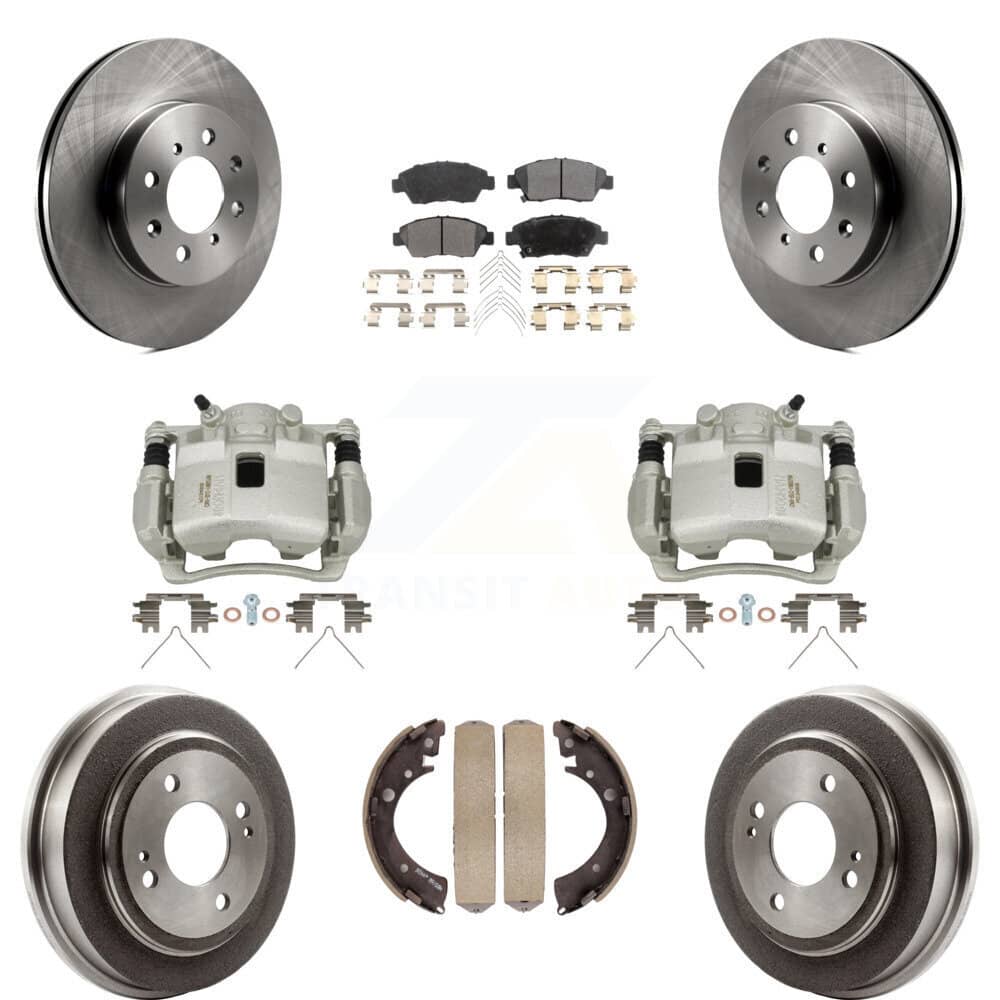 Transit Auto - KC8-100811P - Front and Rear Disc Brake Kits