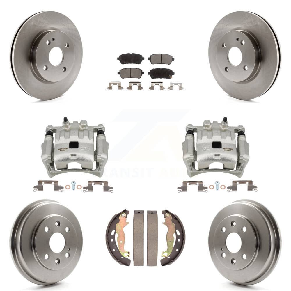Transit Auto - KC8-100812P - Front and Rear Disc Brake Kits