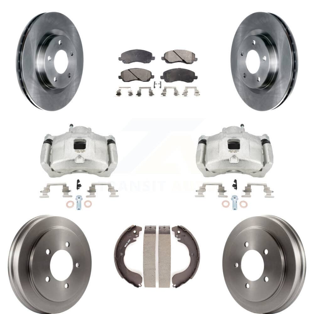 Transit Auto - KC8-100813P - Front and Rear Disc Brake Kits