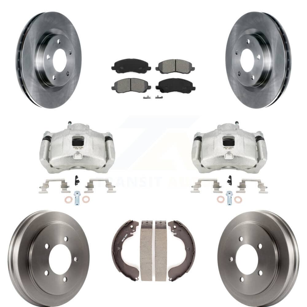 Transit Auto - KC8-100813S - Front and Rear Disc Brake Kits