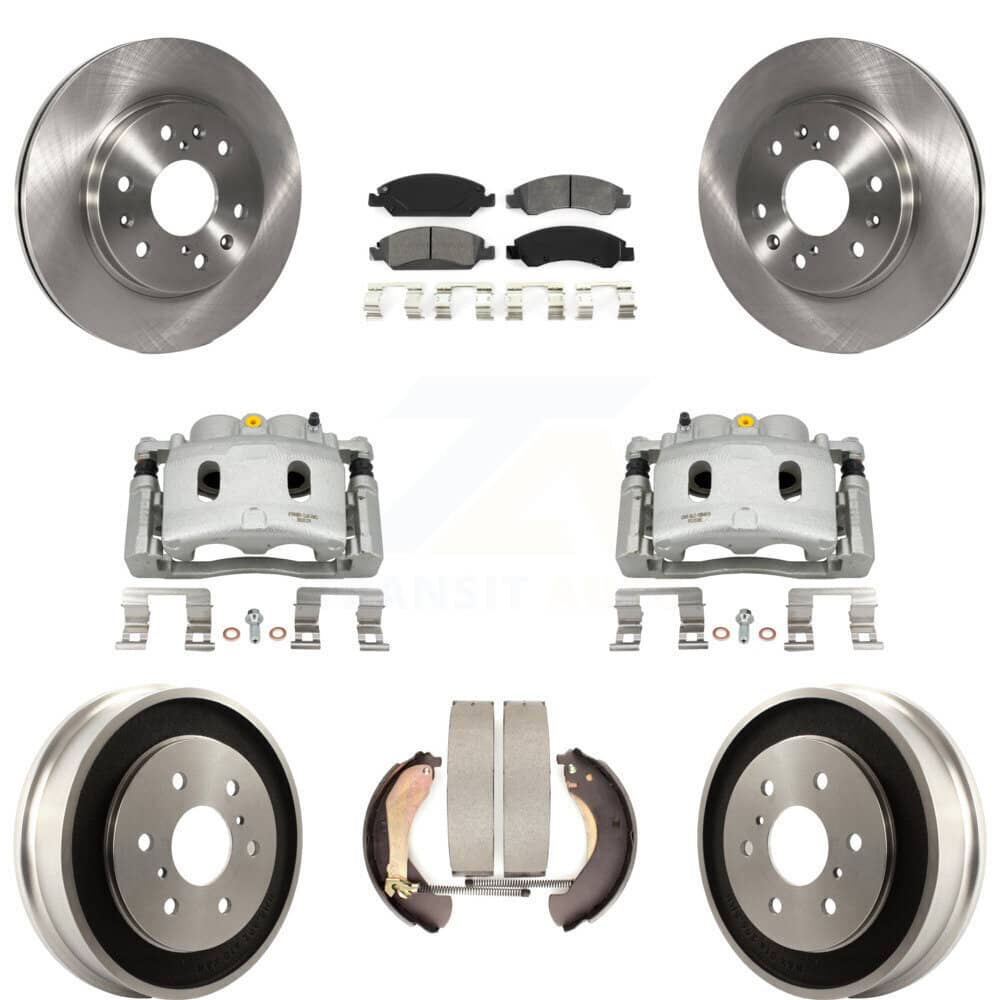 Transit Auto - KC8-100815S - Front and Rear Disc Brake Kits