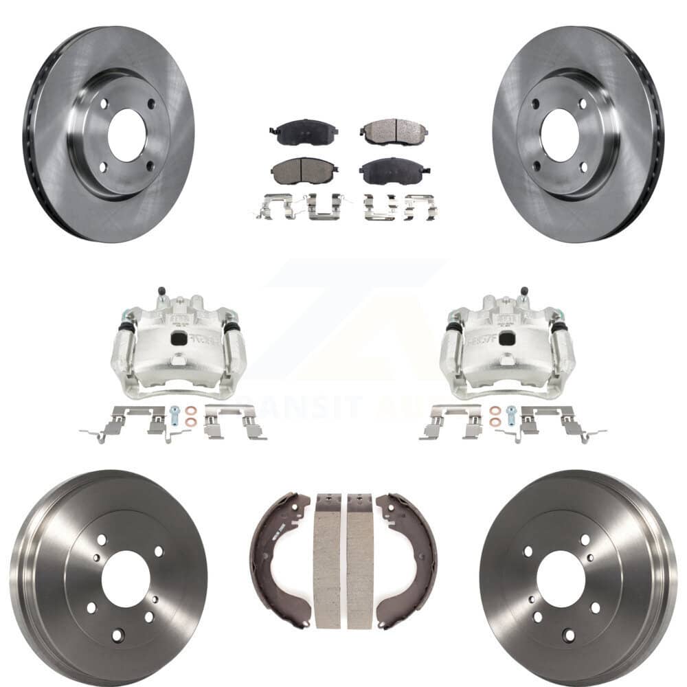 Transit Auto - KC8-100815T - Front and Rear Disc Brake Kits