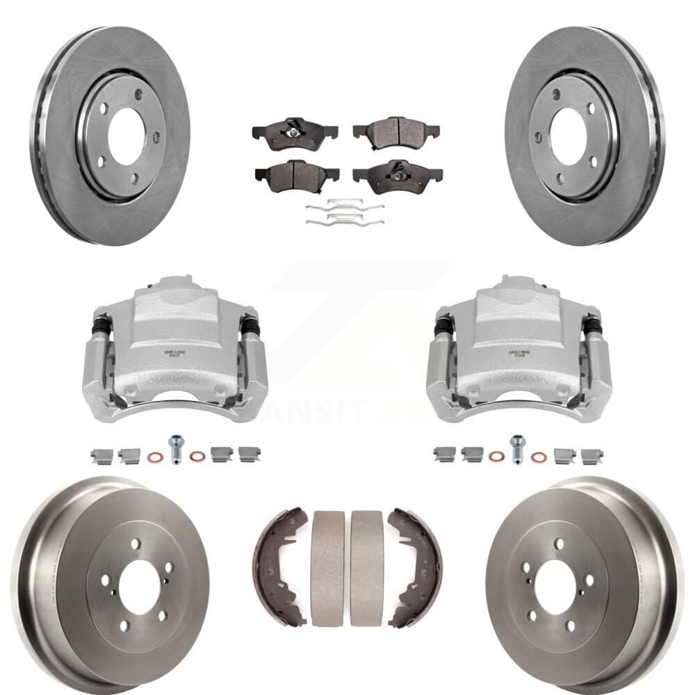 Transit Auto - KC8-100818T - Front and Rear Disc Brake Kits