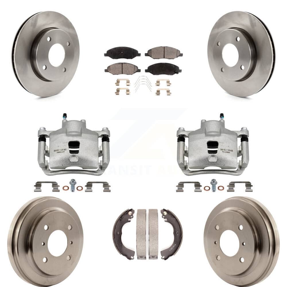 Transit Auto - KC8-100821P - Front and Rear Disc Brake Kits