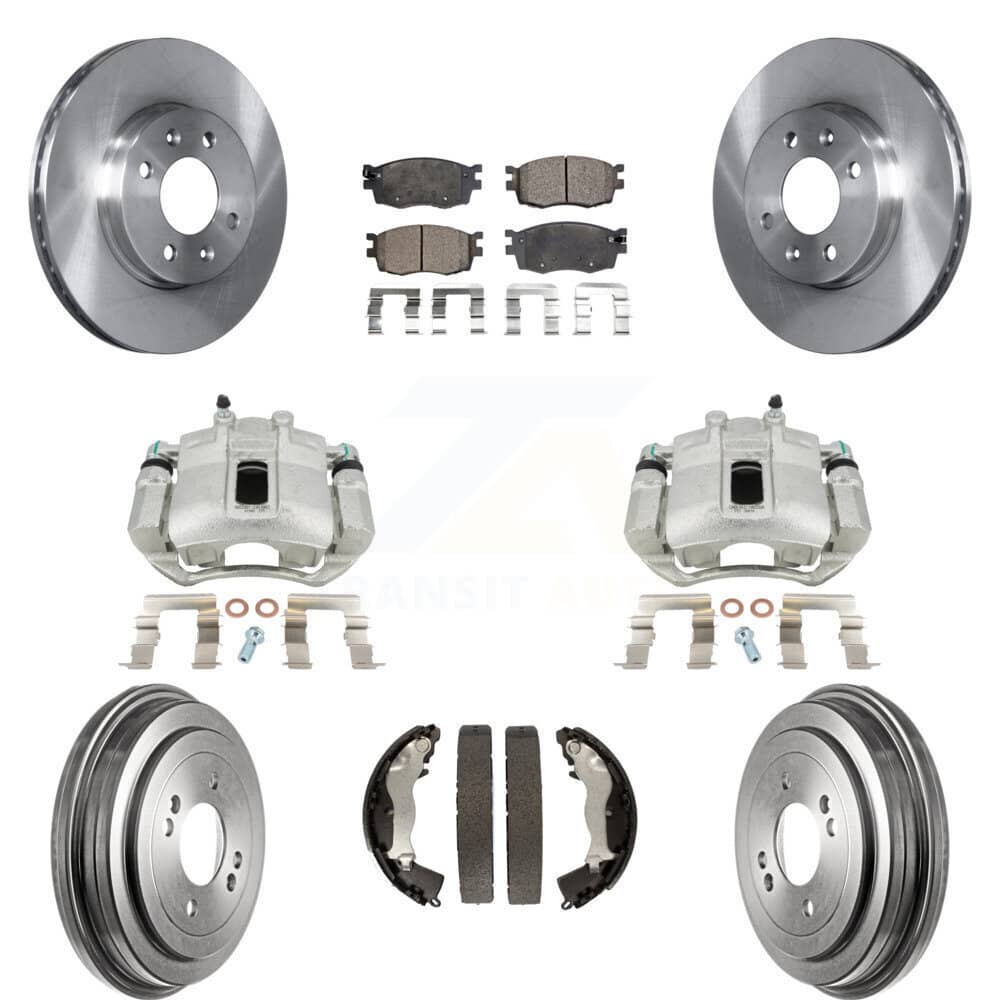 Transit Auto - KC8-100823T - Front and Rear Disc Brake Kits