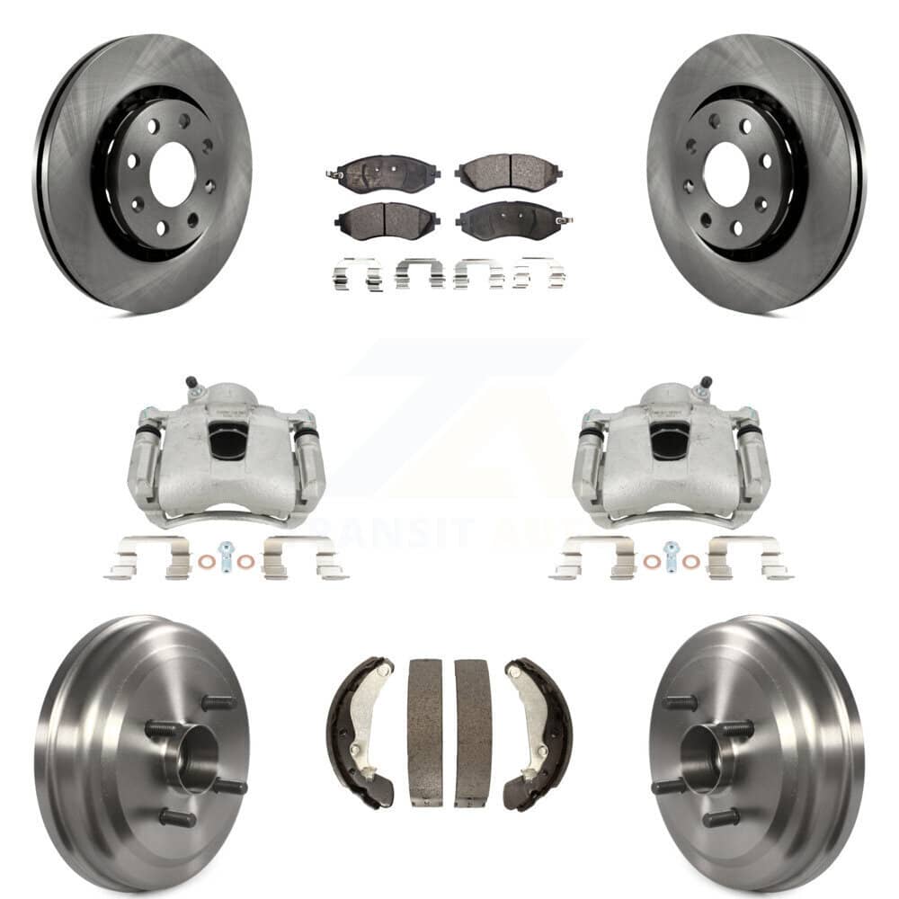Transit Auto - KC8-100827T - Front and Rear Disc Brake Kits