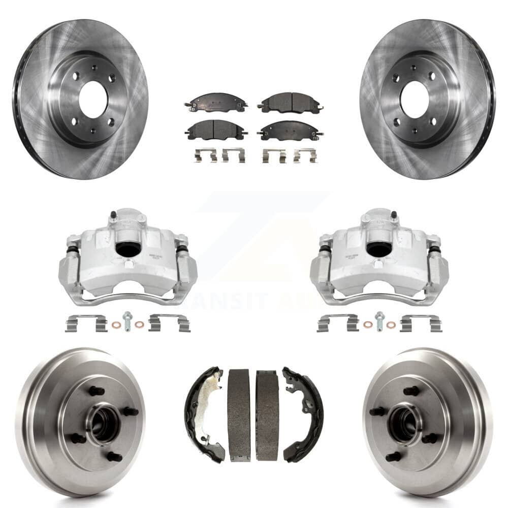 Transit Auto - KC8-100832P - Front and Rear Disc Brake Kits