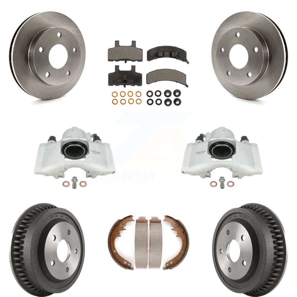 Transit Auto - KC8-100833P - Front and Rear Disc Brake Kits