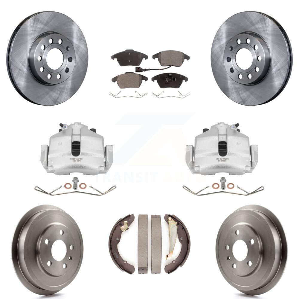 Transit Auto - KC8-100834P - Front and Rear Disc Brake Kits