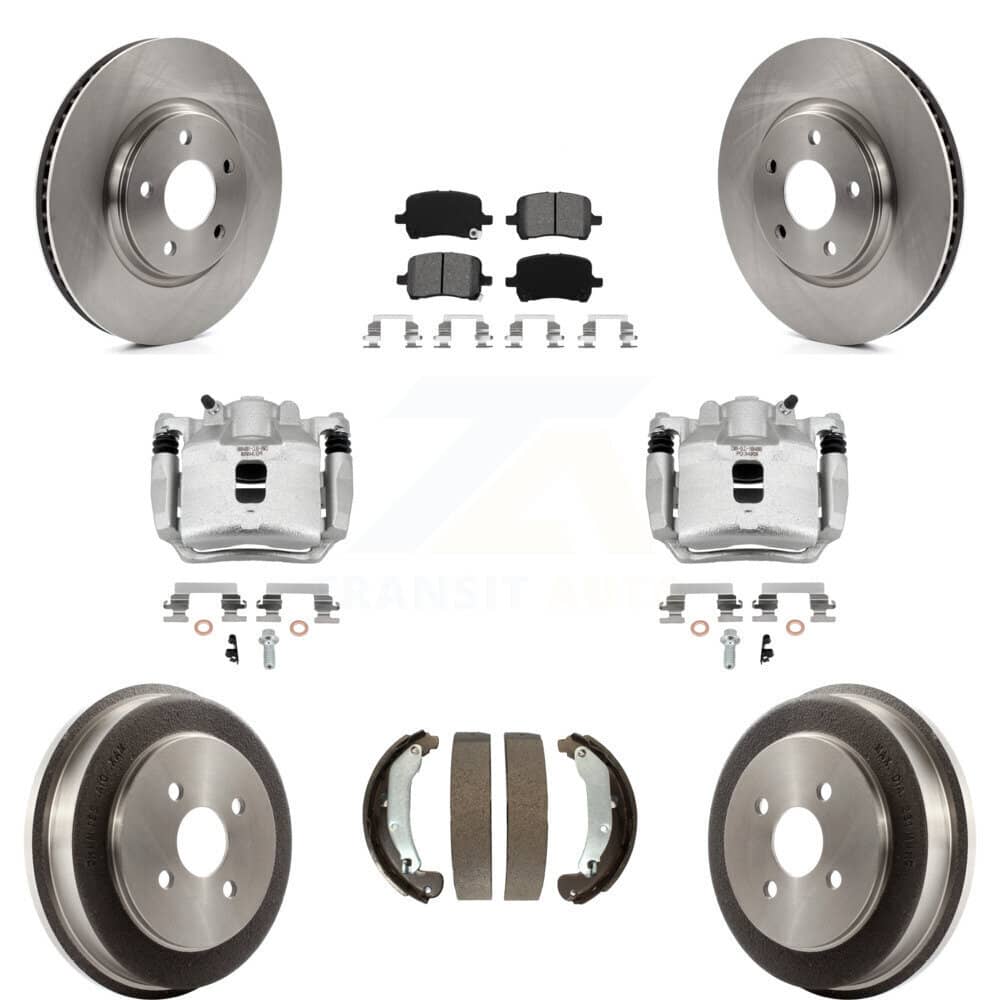 Transit Auto - KC8-100835S - Front and Rear Disc Brake Kits