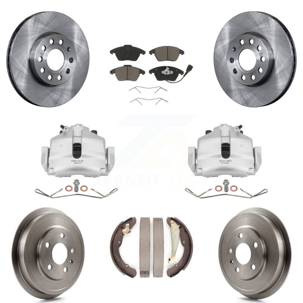 Transit Auto - KC8-100836C - Front and Rear Disc Brake Kits