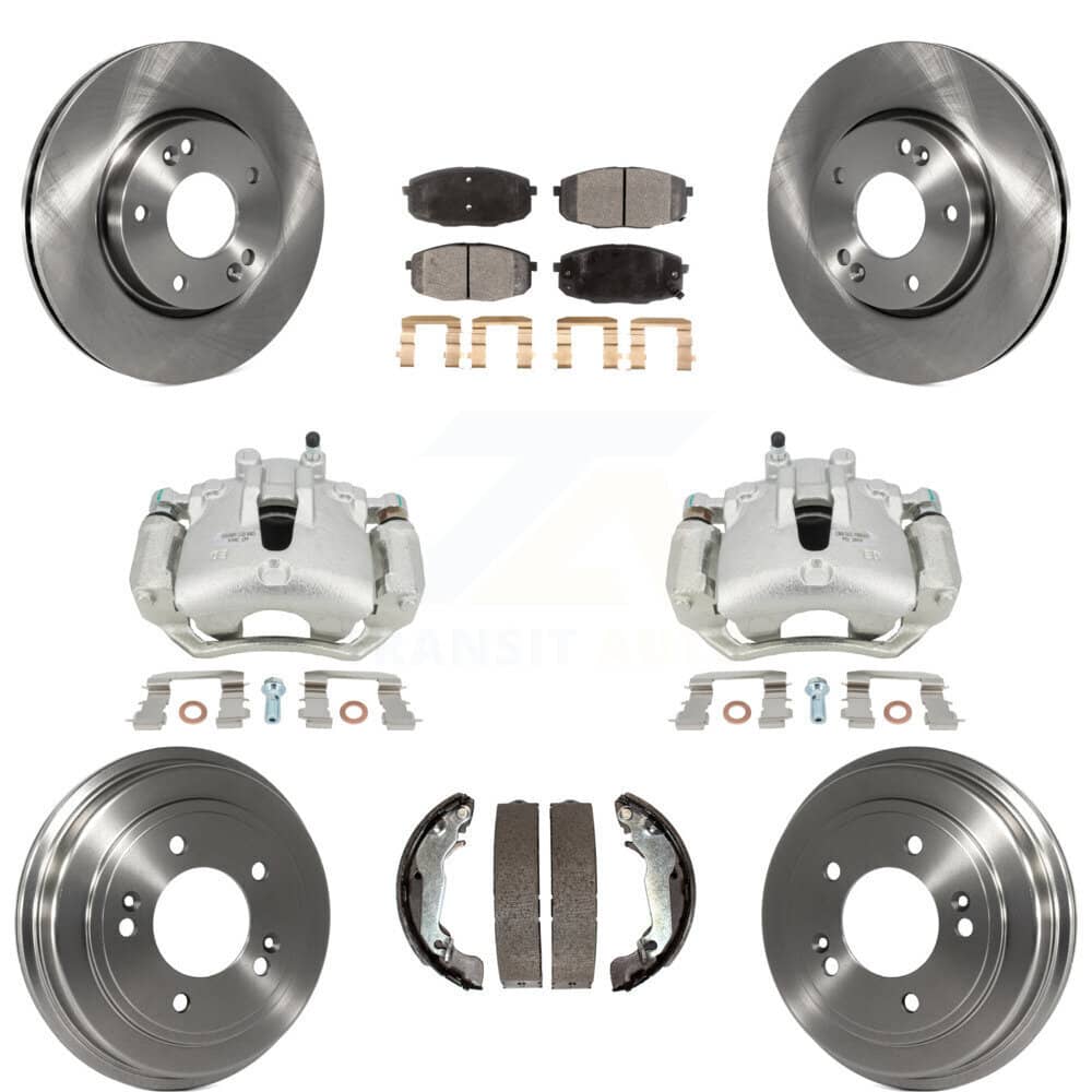 Transit Auto - KC8-100836T - Front and Rear Disc Brake Kits