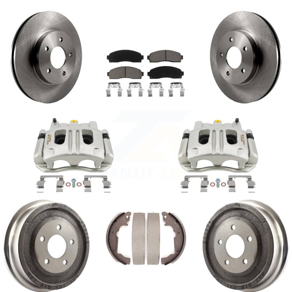 Transit Auto - KC8-100842C - Front and Rear Disc Brake Kits