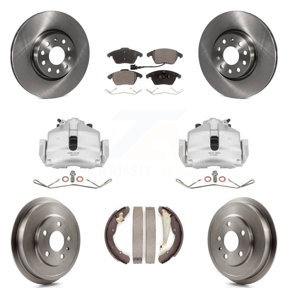 Transit Auto - KC8-100842P - Front and Rear Disc Brake Kits