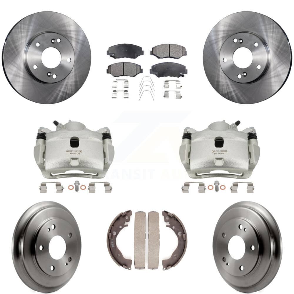 Transit Auto - KC8-100846P - Front and Rear Disc Brake Kits
