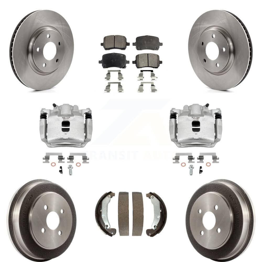 Transit Auto - KC8-100853P - Front and Rear Disc Brake Kits