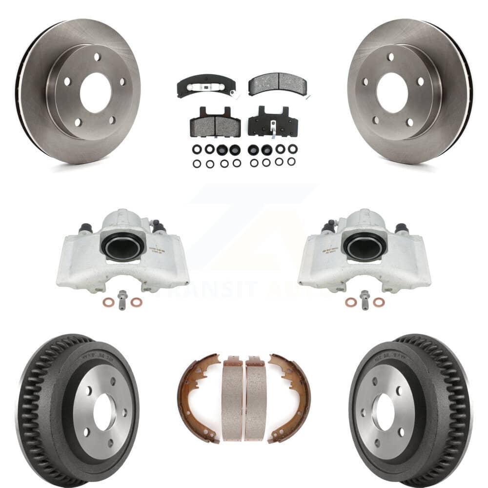 Transit Auto - KC8-100855S - Front and Rear Disc Brake Kits