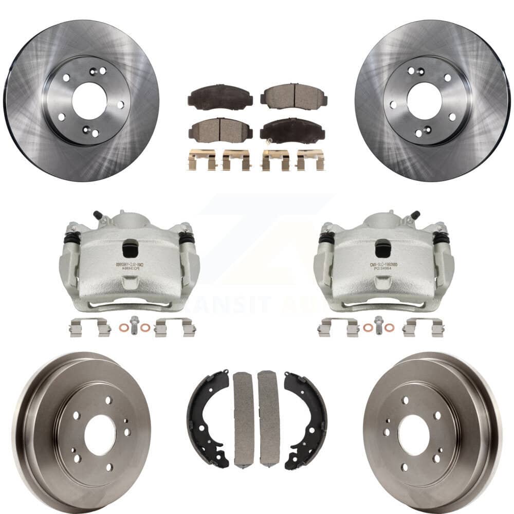 Transit Auto - KC8-100858P - Front and Rear Disc Brake Kits