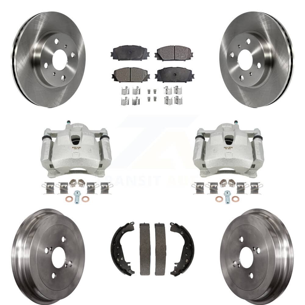 Transit Auto - KC8-100859P - Front and Rear Disc Brake Kits