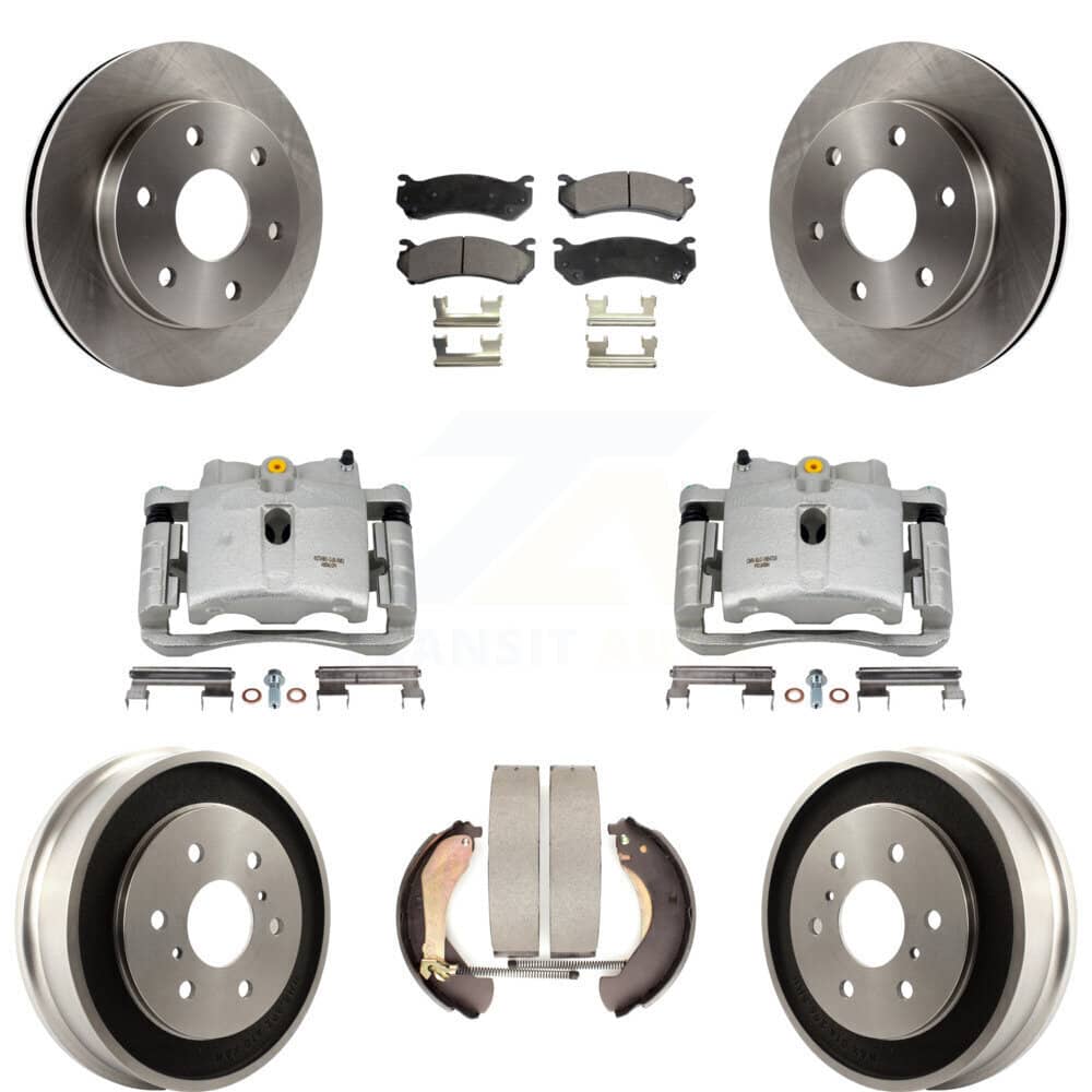 Transit Auto - KC8-100862T - Front and Rear Disc Brake Kits