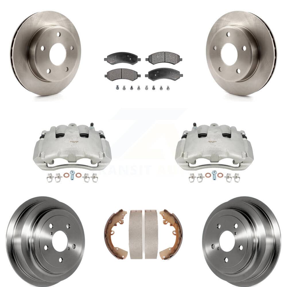 Transit Auto - KC8-100863P - Front and Rear Disc Brake Kits