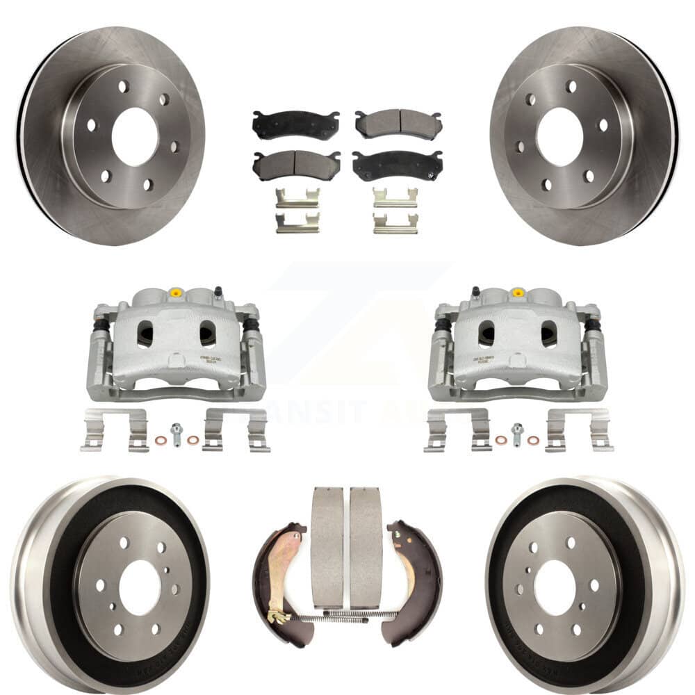 Transit Auto - KC8-100863T - Front and Rear Disc Brake Kits