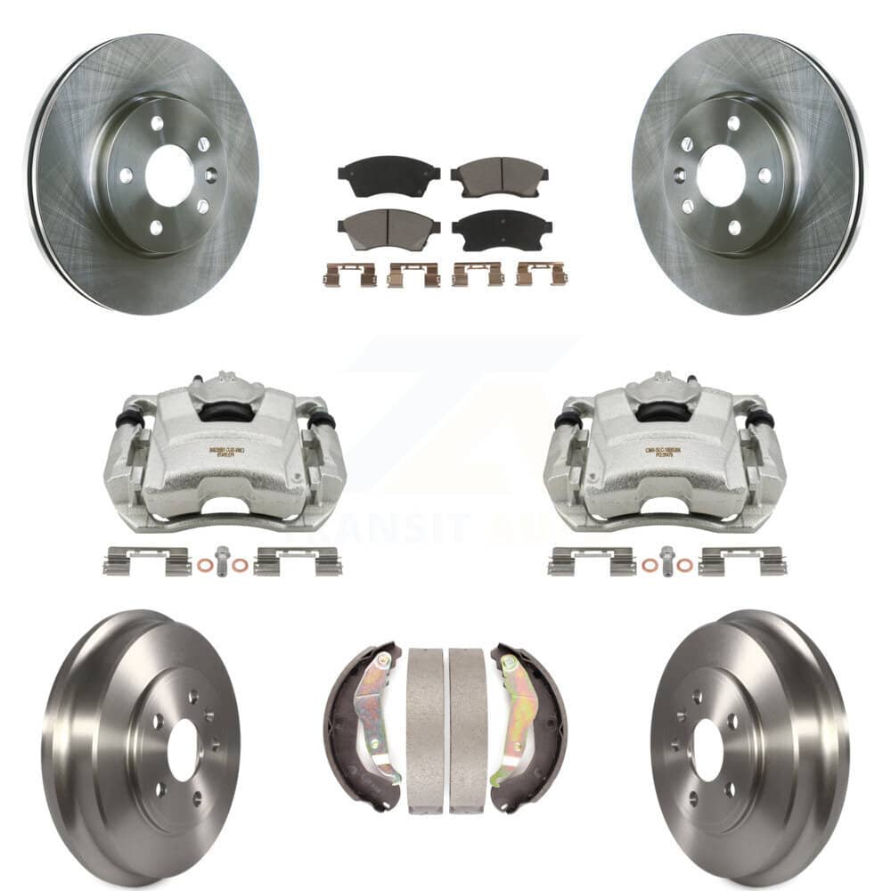 Transit Auto - KC8-100866C - Front and Rear Disc Brake Kits