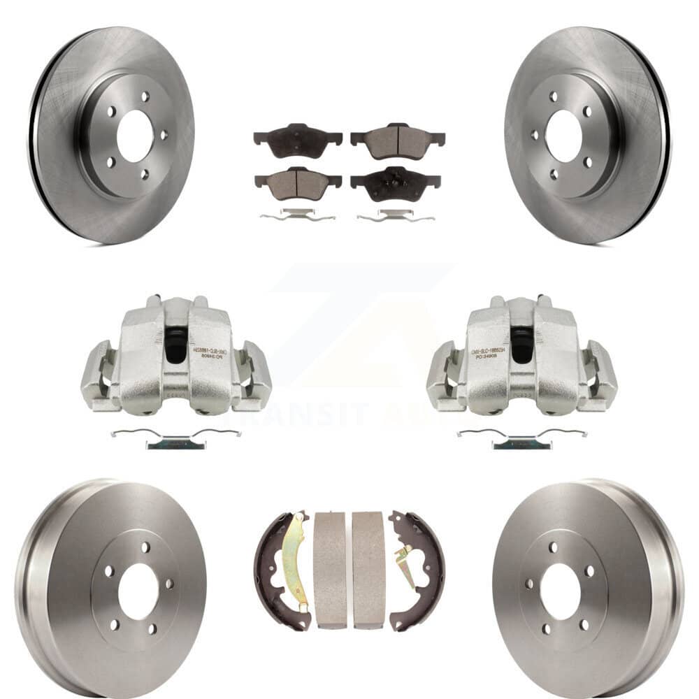 Transit Auto - KC8-100866T - Front and Rear Disc Brake Kits