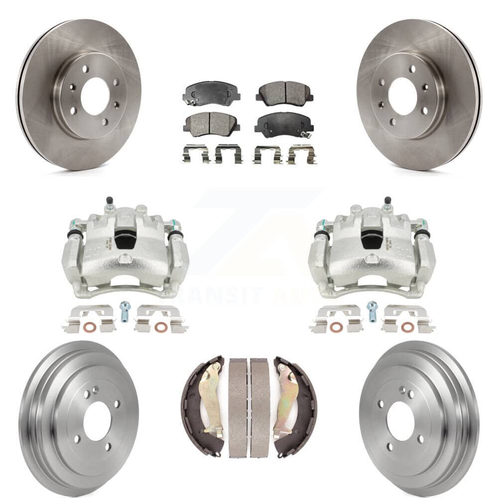 Transit Auto - KC8-100868P - Front and Rear Disc Brake Kits
