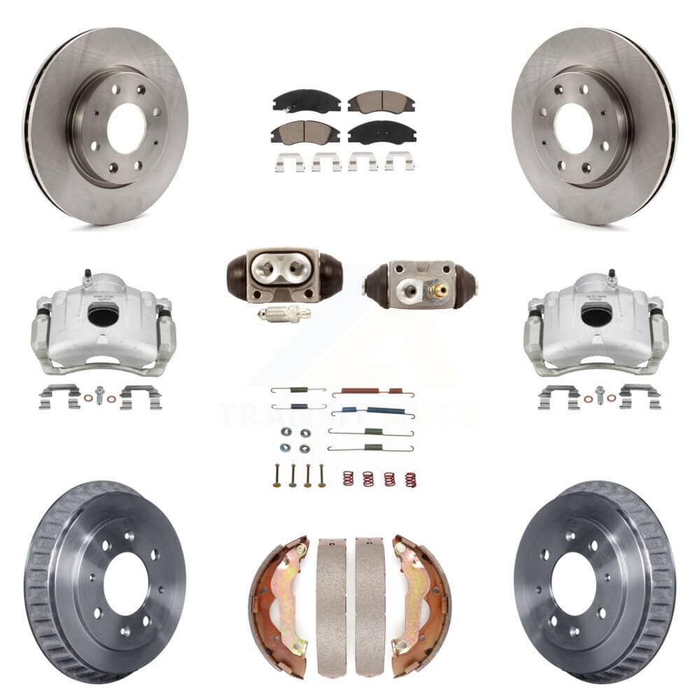 Transit Auto - KC8-100870C - Front and Rear Disc Brake Kits