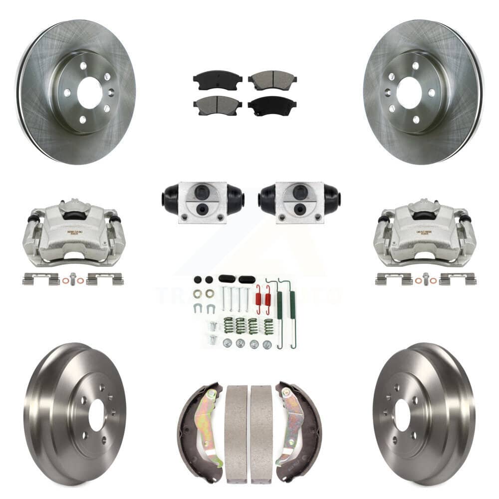 Transit Auto - KC8-100870S - Front and Rear Disc Brake Kits