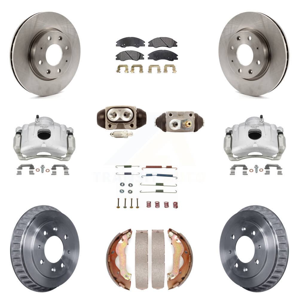 Transit Auto - KC8-100878P - Front and Rear Disc Brake Kits