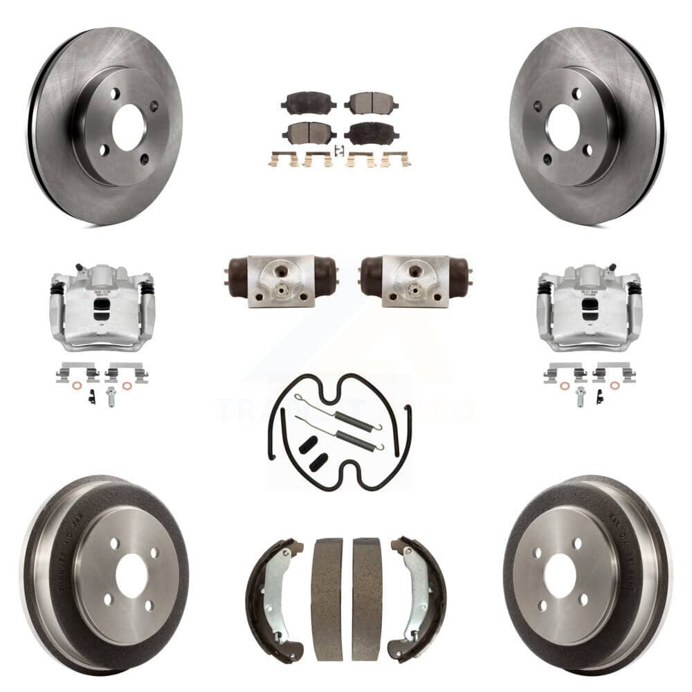 Transit Auto - KC8-100879P - Front and Rear Disc Brake Kits