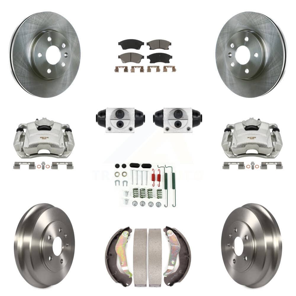 Transit Auto - KC8-100882C - Front and Rear Disc Brake Kits