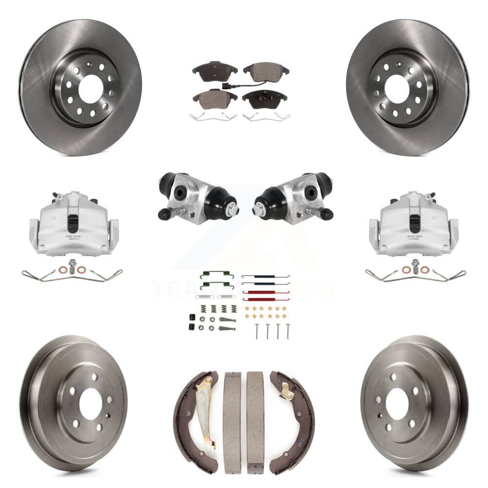 Transit Auto - KC8-100885P - Front and Rear Disc Brake Kits