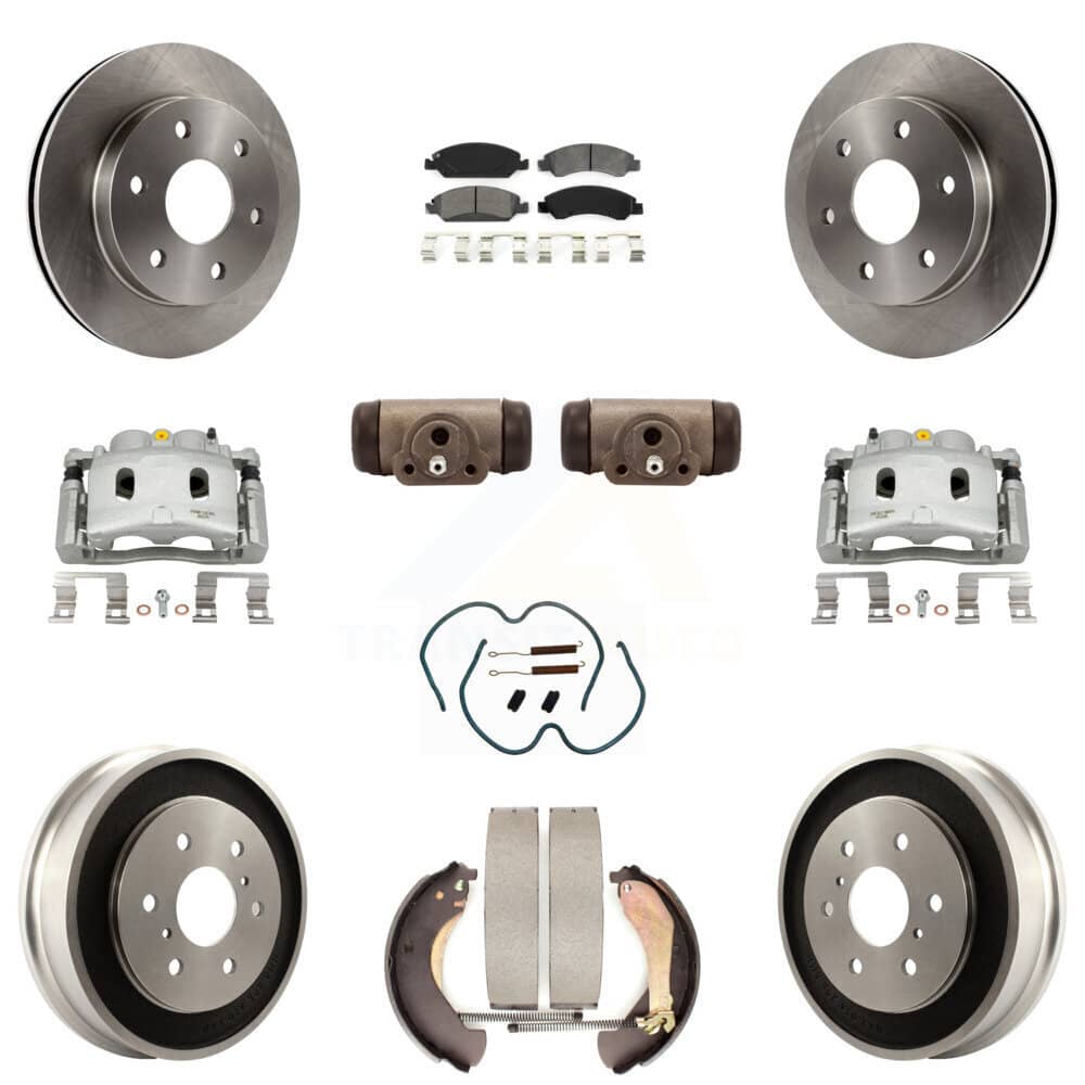 Transit Auto - KC8-100885S - Front and Rear Disc Brake Kits