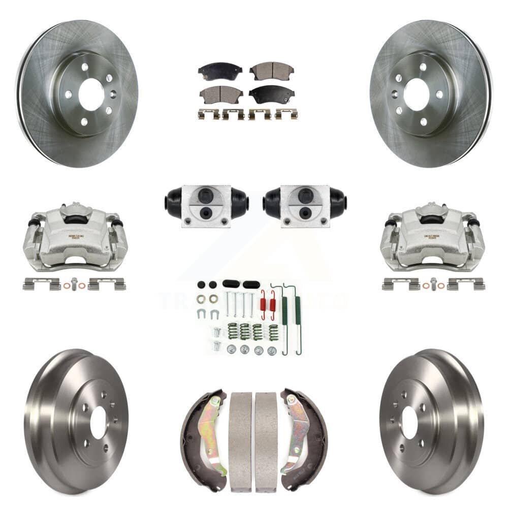 Transit Auto - KC8-100891P - Front and Rear Disc Brake Kits