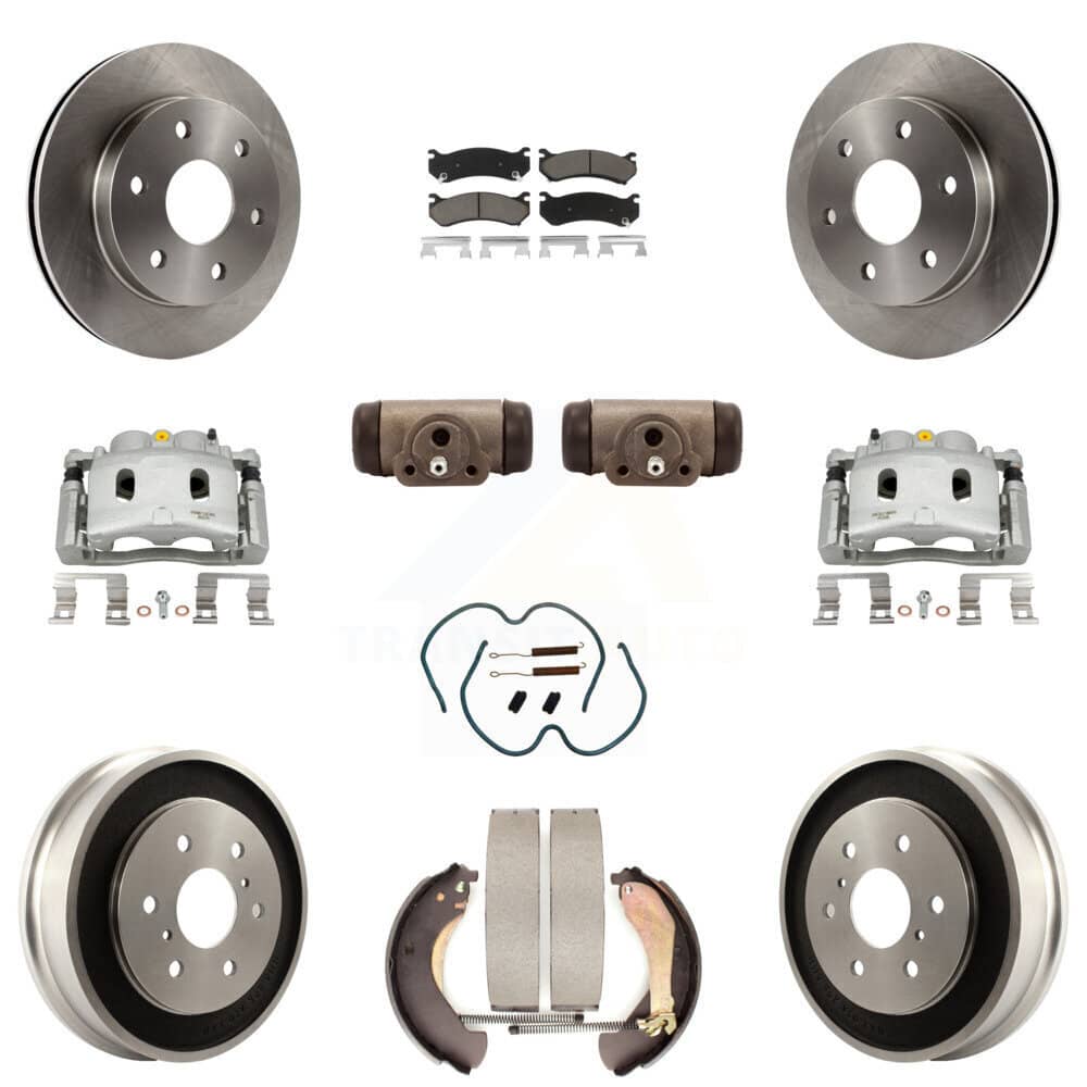 Transit Auto - KC8-100895C - Front and Rear Disc Brake Kits