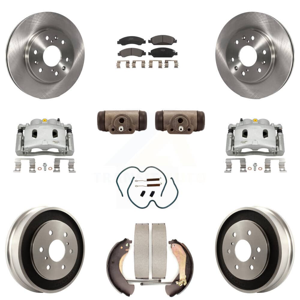 Transit Auto - KC8-100895T - Front and Rear Disc Brake Kits