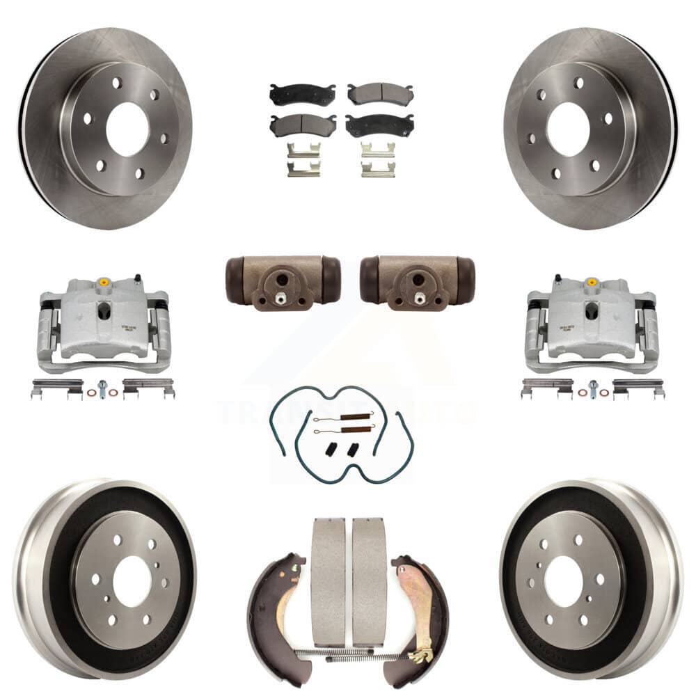 Transit Auto - KC8-100896T - Front and Rear Disc Brake Kits