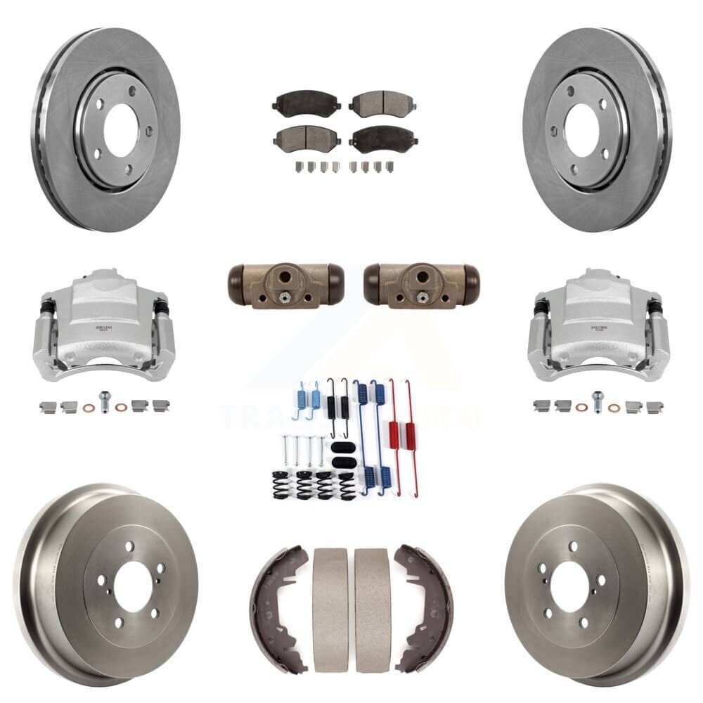 Transit Auto - KC8-100899P - Front and Rear Disc Brake Kits