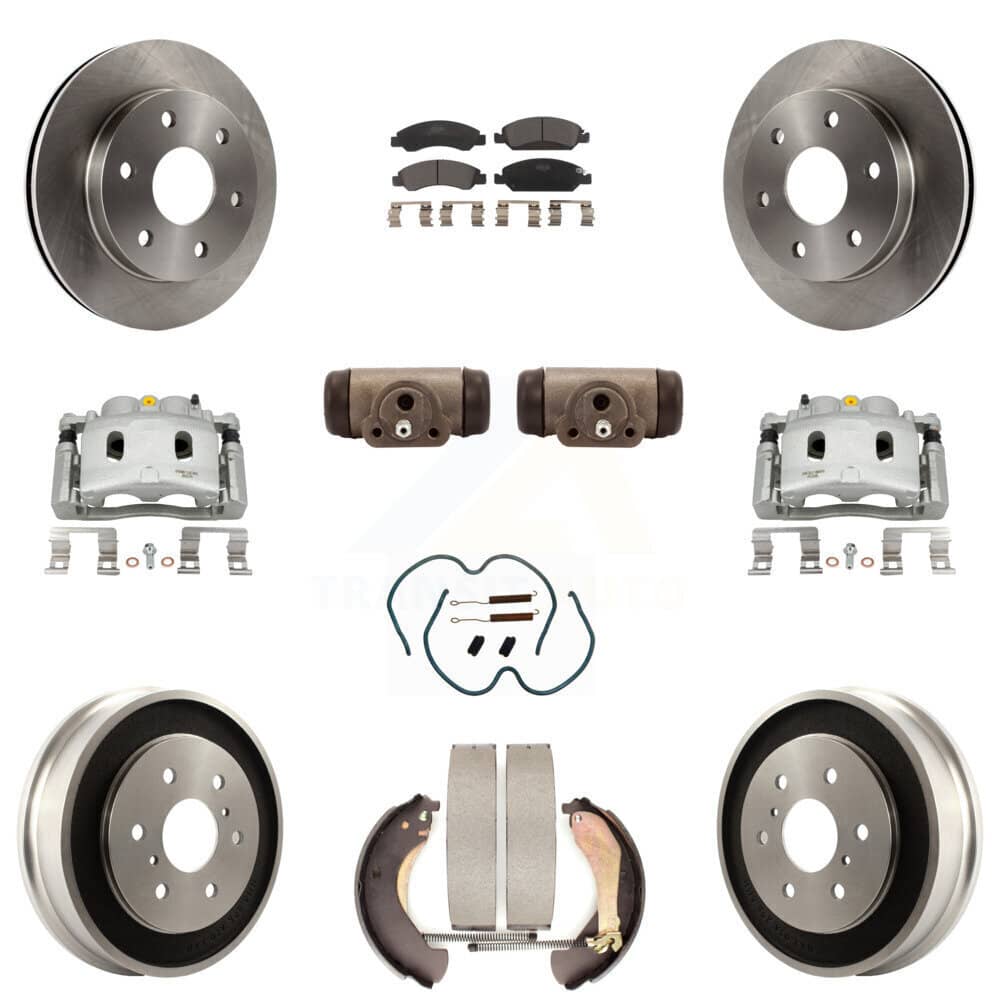 Transit Auto - KC8-100901T - Front and Rear Disc Brake Kits